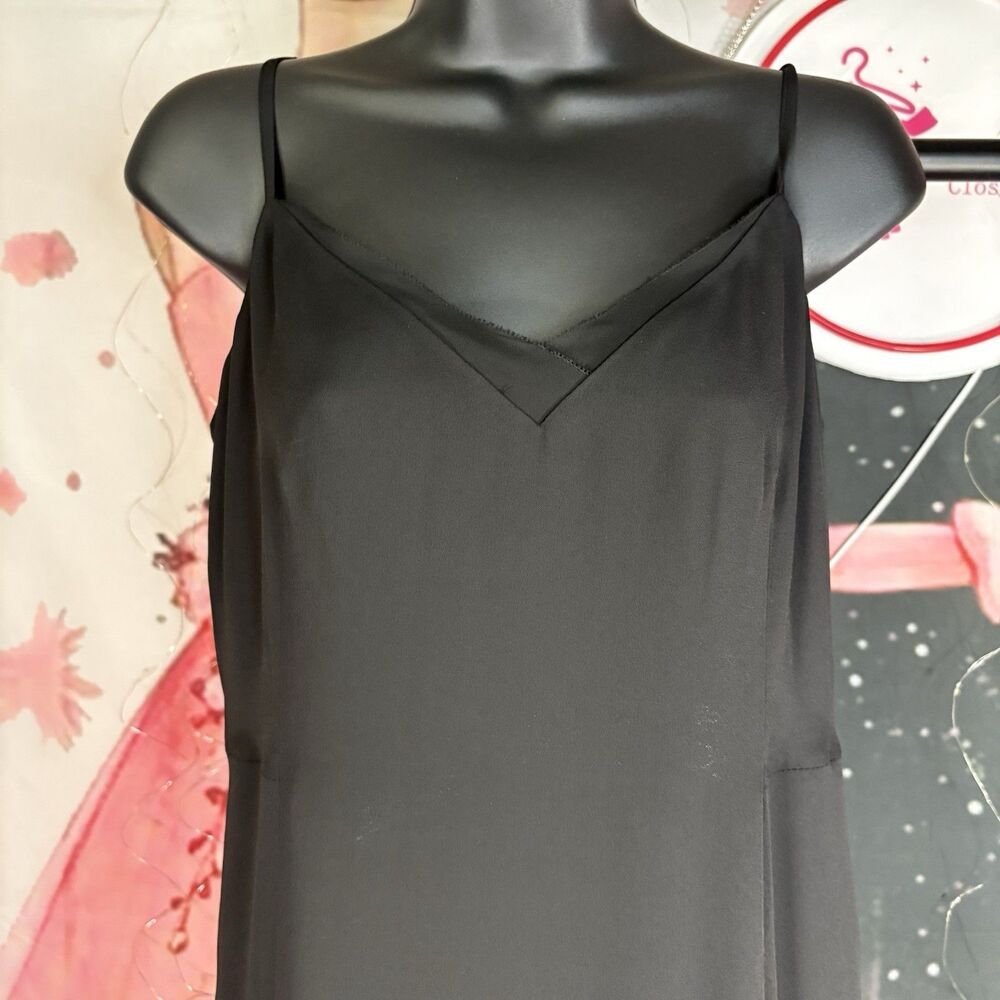 Black Midi Dress (Banana Republic) Sz 4- NWT - Picture 3 of 11